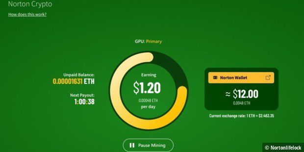 Norton 360 lässt Nutzer nach Ethereum schürfen