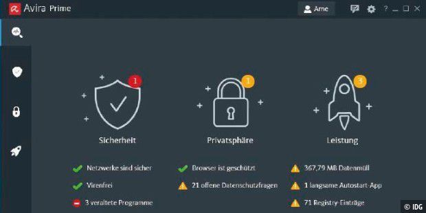 Test: Avira Prime - Komplettpaket für Internetsicherheit