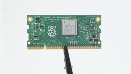 Raspberry Pi Compute Module 3+ geht an den Start