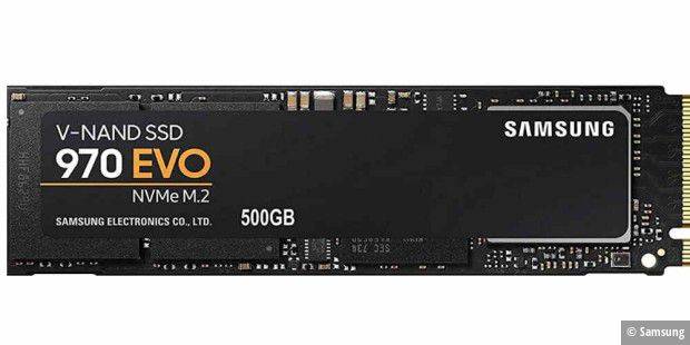 Amazon SSD-Schnäppchen: Samsung 970 Evo 500 GB