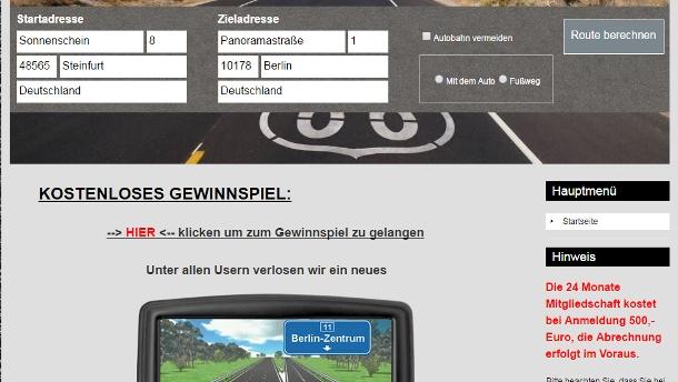 Abzocke im Netz  Diese Routenplaner sind gefährlich