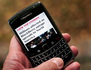 Blackberry-Ausfall im Oktober kostete RIM 54 Millionen Dollar
