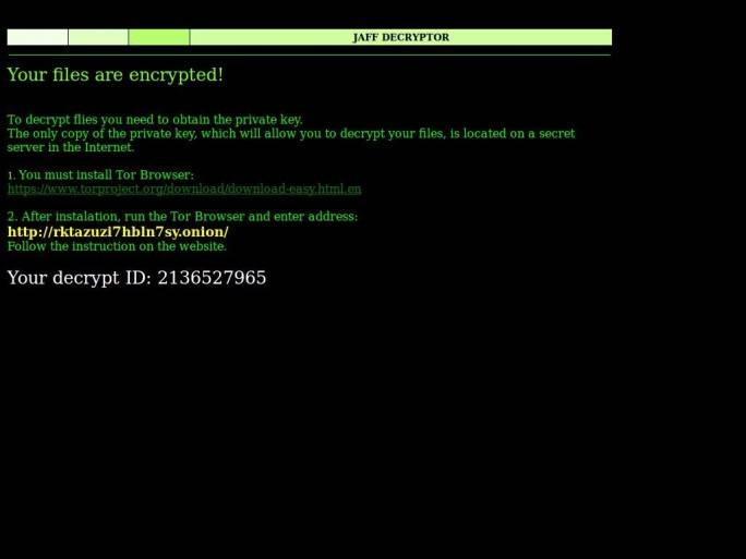 Ransomware Jaff nimmt deutsche Nutzer ins Visier