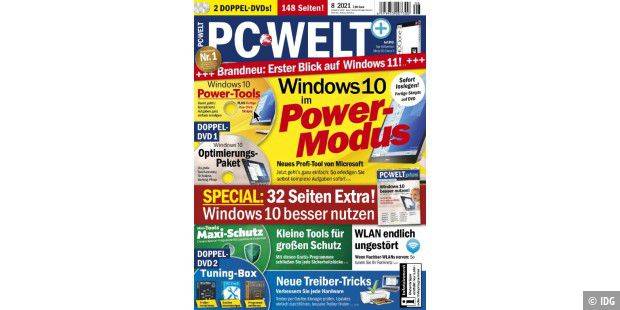 PC-WELT 8/2021 jetzt am Kiosk: Jetzt kommt Windows 11