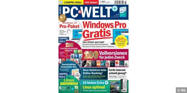 PC-WELT 7/2021 jetzt am Kiosk: Windows Pro Gratis