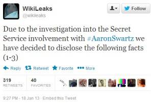 Aaron Swartz könnte Quelle von Wikileaks gewesen sein