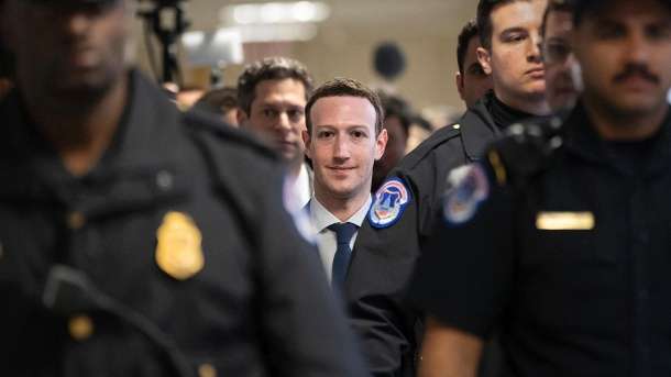 Anhörung vor dem US-Kongress  Mark Zuckerberg drückt sich vor privaten Fragen