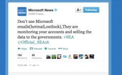 Erneut Twitter-Konto von Microsoft gehackt